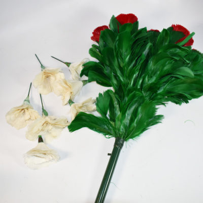 Blooming Carnations: perhaps the finest feather carnations ever made! - Image 4