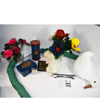 Vintage assortment of props