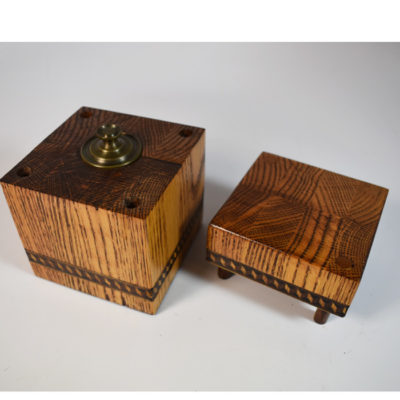 Terry Roses Hoffman Brass Plug box from the Hoffman Series: produced in 1982 and only 100 made - Image 3