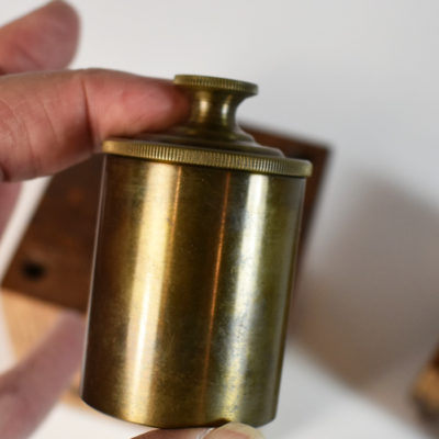 Terry Roses Hoffman Brass Plug box from the Hoffman Series: produced in 1982 and only 100 made - Image 5