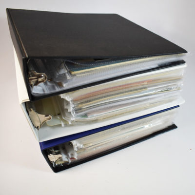 3 large binders full of Abbott Publications and ephemera