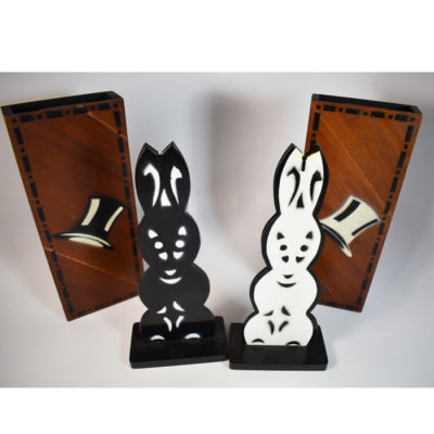 Vintage Hippity Hop Rabbits: hallmarked