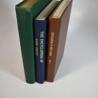 Volumes 1,2 and 3 of the Abbott Encyclopedia of Rope Tricks: Volume 2 signed by Stewart Judah and Recil Bordner! - Image 2