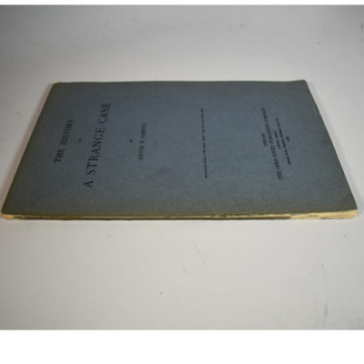 The History of a Stange Case: David P Abbott: 1908 scarce - Image 2