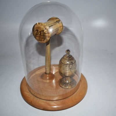 Mallet Vase by Richard Spencer: exotic wood: #2 of a limited edition