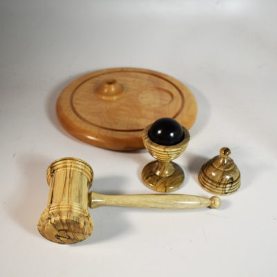 Mallet Vase by Richard Spencer: exotic wood: #2 of a limited edition - Image 5