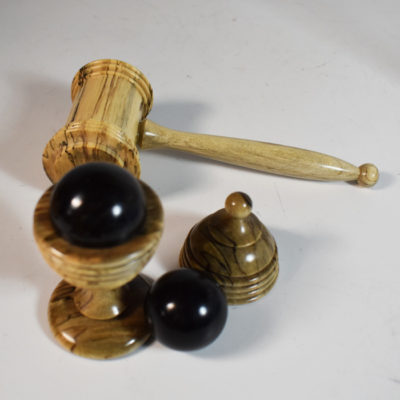 Mallet Vase by Richard Spencer: exotic wood: #2 of a limited edition - Image 7