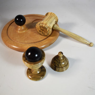 Mallet Vase by Richard Spencer: exotic wood: #2 of a limited edition - Image 8
