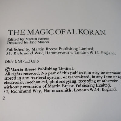 Magic of Al Koran: Martin Breese first edtion - Image 2