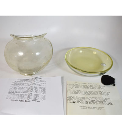 Vintage Abbott Production Extraordinaire (fishbowl production) and "Modern Water Bowl Production"