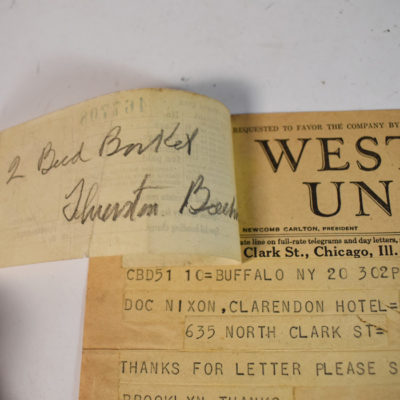 Howard Thurston Telegram to Doc Nixon: 1931 - Image 2