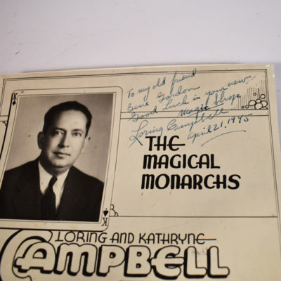 Loring Campbell Memorabilia including signed photo to Gene Gordon - Image 2