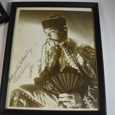 10 Vintage Framed photos (8 Signed) 1940’s - Image 5