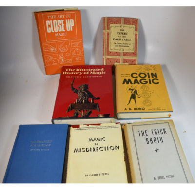 7 classic Magic Books: Fitzkee Trilogy, Coin Magic, Expert at the Card Table, Art of Close Up Magic and Illustrated History of Magic - Image 2