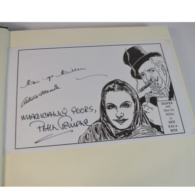 Dante the Devil Himself: Phil Temple Includes tipped in signature sheet from Phil Temple, Moi-Yo Miller and Antero Montes: with prospectus! - Image 2
