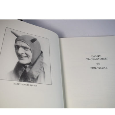 Dante the Devil Himself: Phil Temple Includes tipped in signature sheet from Phil Temple, Moi-Yo Miller and Antero Montes: with prospectus! - Image 4