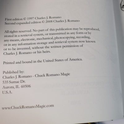 The Art of Deception: Chuck Romano: #602 signed - Image 4