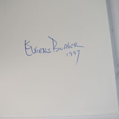 The Performance of Close up Magic Eugene Burger; signed: Includes signed photo of the Great Tomsoni! - Image 2