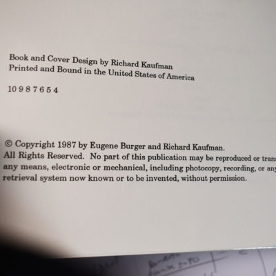 The Performance of Close up Magic Eugene Burger; signed: Includes signed photo of the Great Tomsoni! - Image 3