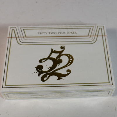 Fifty Two Plus Joker by the Expert Playing Card Company 2014:  Unopened mint deck