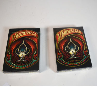 2 decks Vaudeville Playing cards: US Playing Card Company