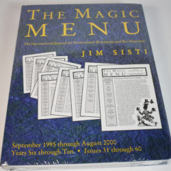 Magic Menu issues 31-60 Hardback L&L Publishing