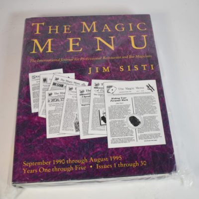 Magic Menu issues 1-30: Hardback book By L&L publishing New