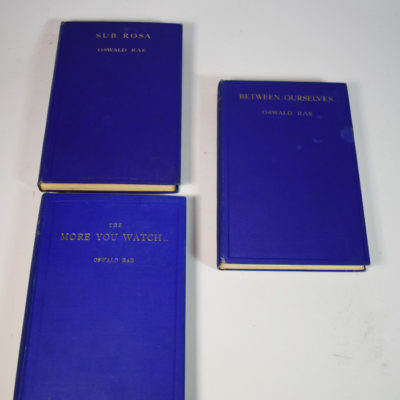 Vintage Oswald Rae Trilogy: Sub Rosa, Between Ourselves and The More You Watch - Image 2