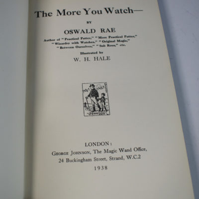 Vintage Oswald Rae Trilogy: Sub Rosa, Between Ourselves and The More You Watch - Image 11