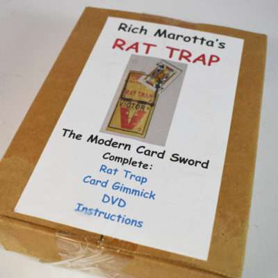 Rich Marotta’s Rat Trap (Modern Card Sword)/ Wellington Enterprises.