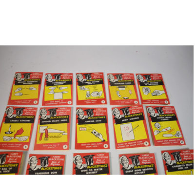 Blackstone Sr. Bubble Gum Tricks from 1962 complete with the tricks inside! Scarce! - Image 6