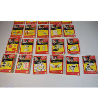 Blackstone Sr. Bubble Gum Tricks from 1962 complete with the tricks inside! Scarce! - Image 7