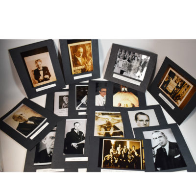 CAMAS Calvert Conclave Memorabilia 1995: 16 (5x7) photos from the history of Cincinnati Magicians Display