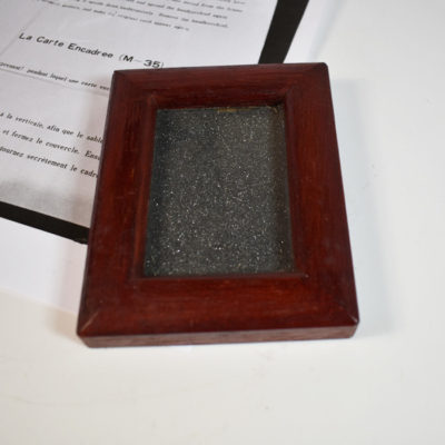 Tenyo Card In Frame: rare circa 1960