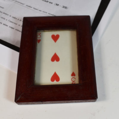Tenyo Card In Frame: rare circa 1960 - Image 3
