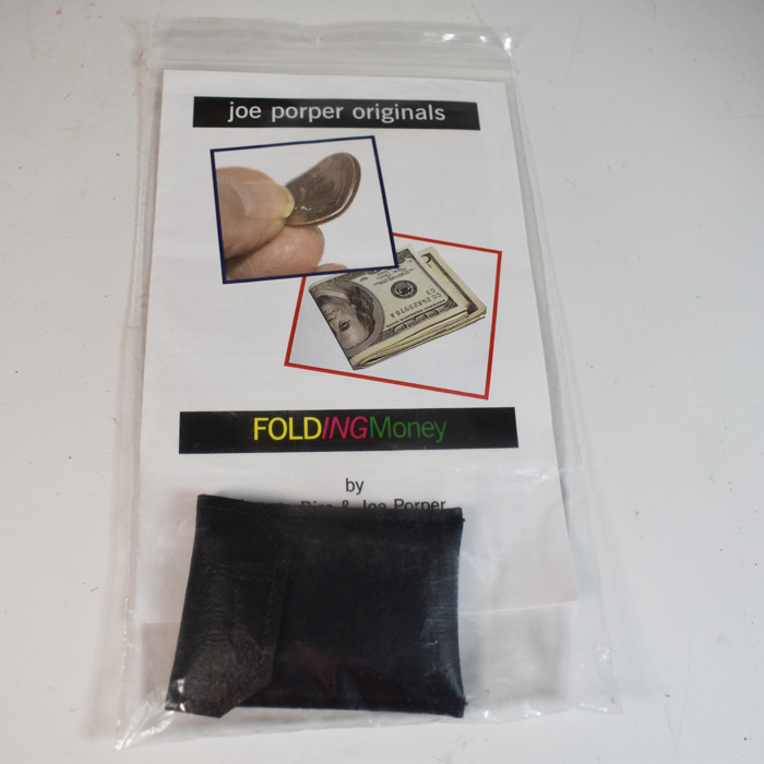 Joe Porper Folding Money perhaps the best of the borrowed bent coin