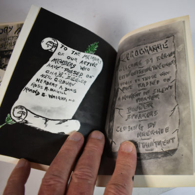 Society of Osiris Memory Night Programs of John and Mrs. McManus (famous collector who made up much of the content of the Klosterman Collection) - Image 3