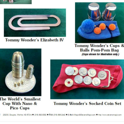 Tommy Wonder’s Socked Coin Set by Auk Van Dokkum: unused - Image 3
