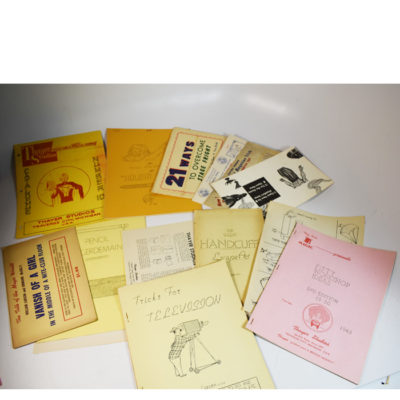 13 Publications from the Original Thayer Magic Company Files including the unseen and unpublished Thayer Catalog #10 cover - Image 2