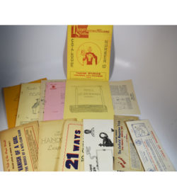 13 Publications from the Original Thayer Magic Company Files including the unseen and unpublished Thayer Catalog #10 cover