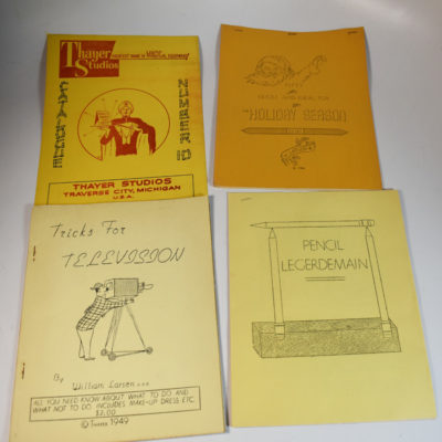 13 Publications from the Original Thayer Magic Company Files including the unseen and unpublished Thayer Catalog #10 cover - Image 3