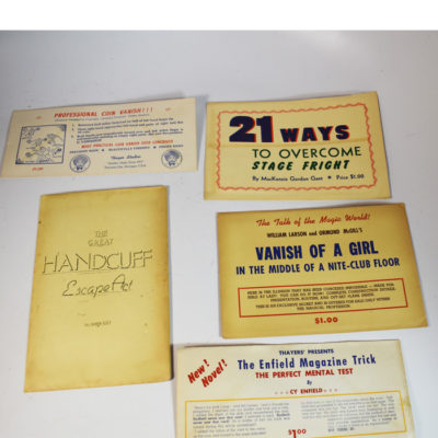 13 Publications from the Original Thayer Magic Company Files including the unseen and unpublished Thayer Catalog #10 cover - Image 5