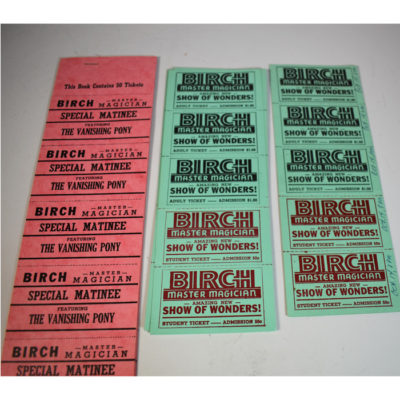 2 packets (90) McDonald Birch unused tickets - Image 2
