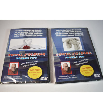 Towel Folding videos 1&2 with accessories : origami with towels! - Image 3