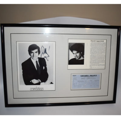 Signed David Copperfield Photo Collage