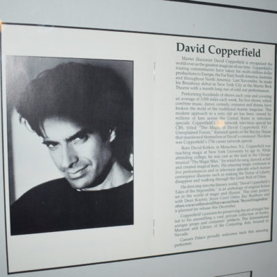 Signed David Copperfield Photo Collage - Image 3