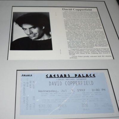 Signed David Copperfield Photo Collage - Image 4