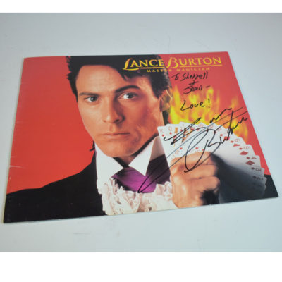 Lance Burton’s signed programs and group photo with lifelong friends Sherrell Nunnelley and Bob Escher - Image 3