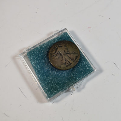 1920 Walking Liberty folding Half and Duplicate Half - Image 2