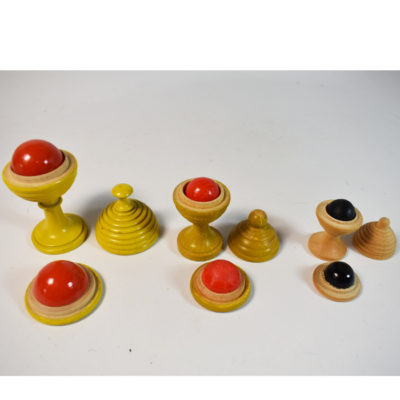 3 Vintage Ball Vases: Germany - Image 2